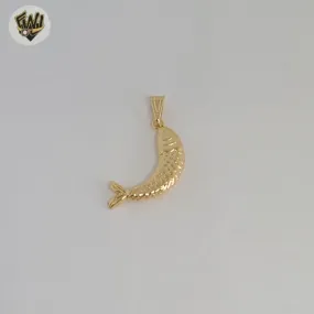 (1-2436-1) Gold Laminate - Fish Pendants - BGF