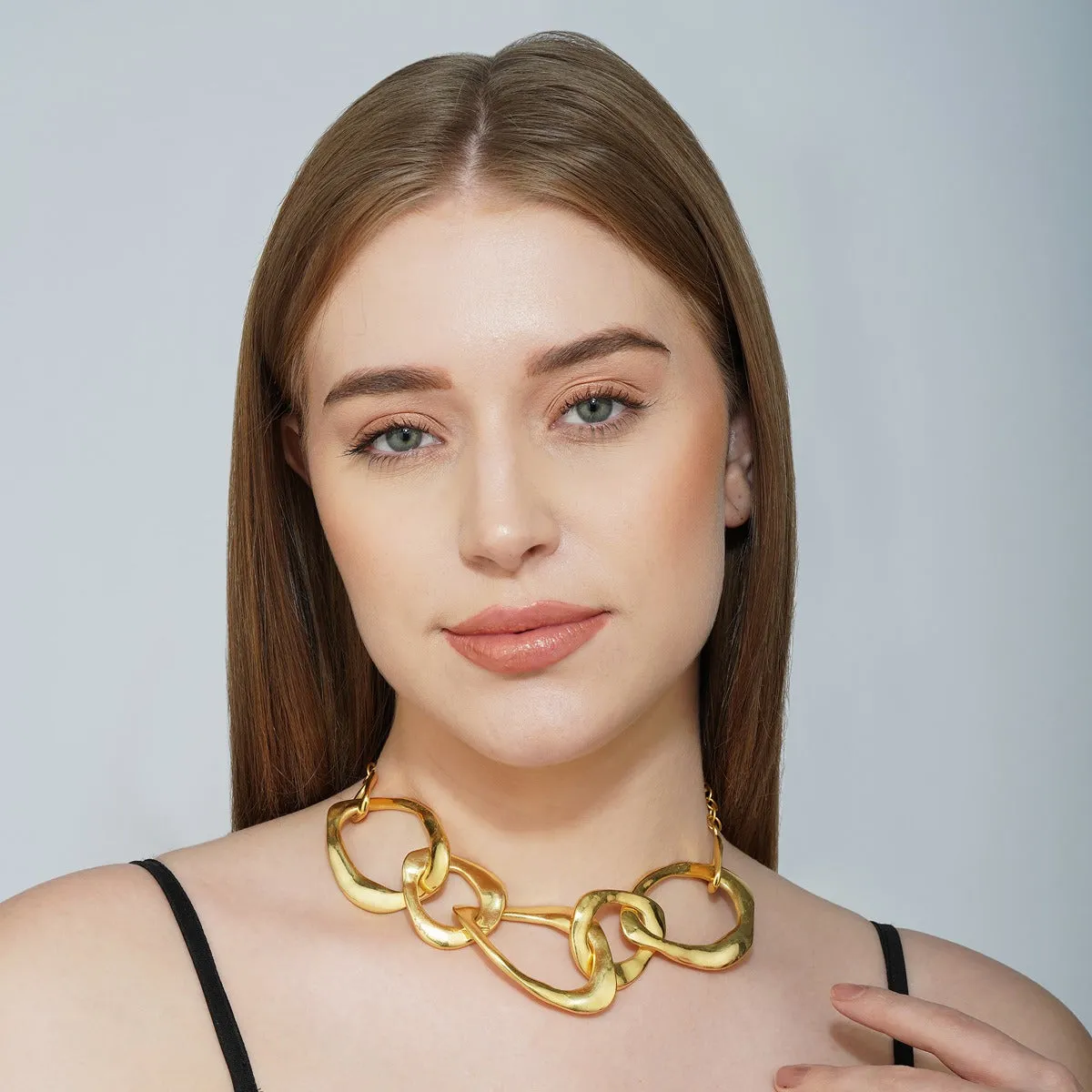 After Hours Statement Link Necklace