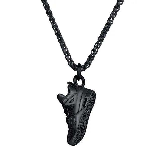 AJ4 Gold Pendant w/ Chain