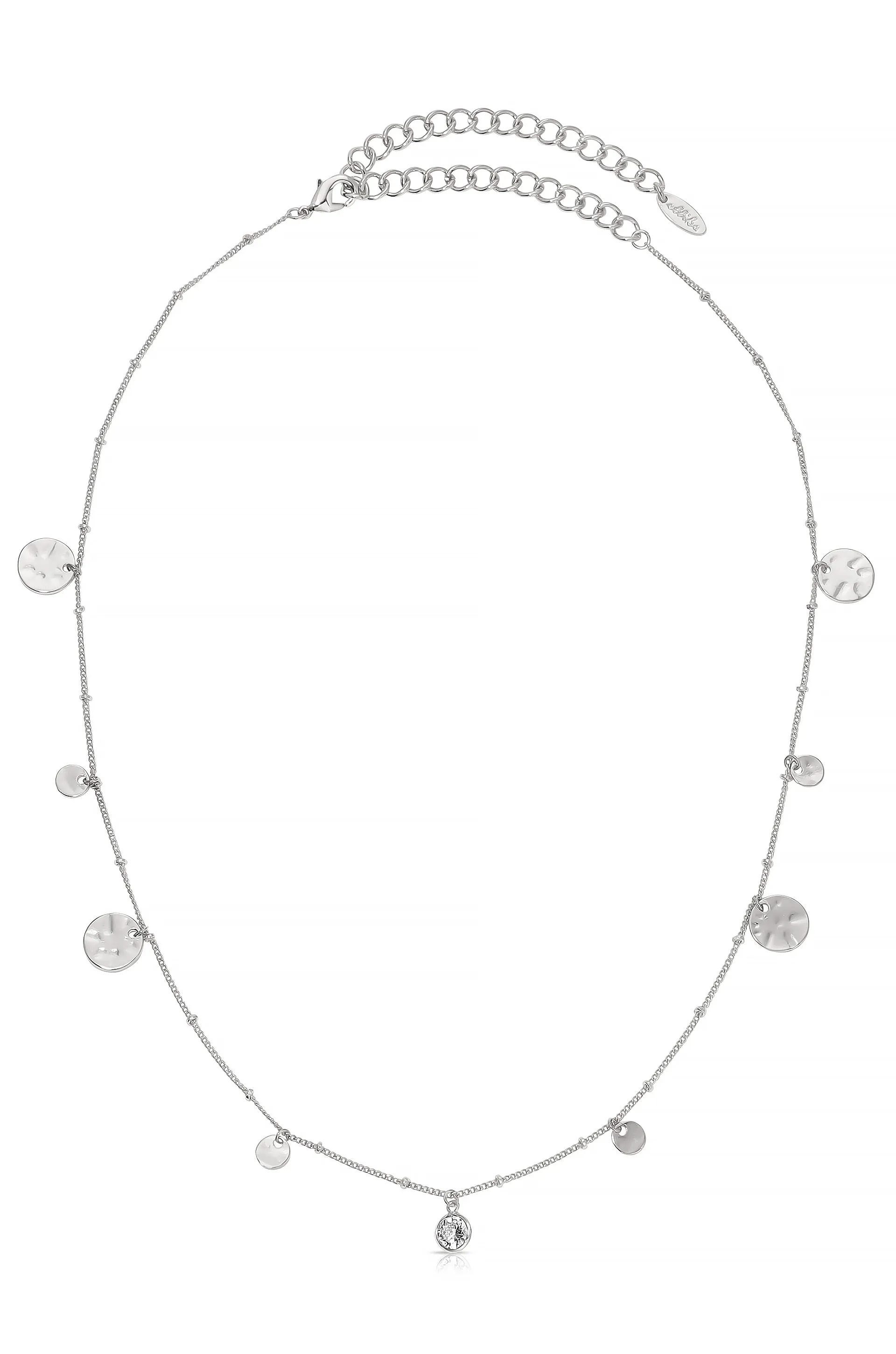 All in Layered Crystal Necklace Set