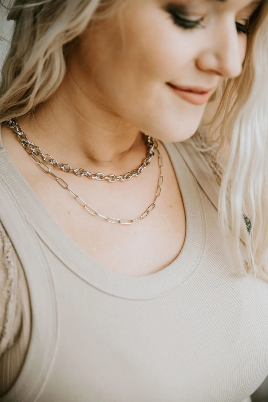 All In The Details Chain Link Necklace