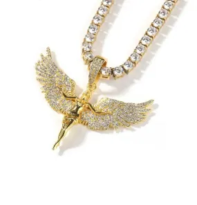 Angel Wings Pendant Necklace