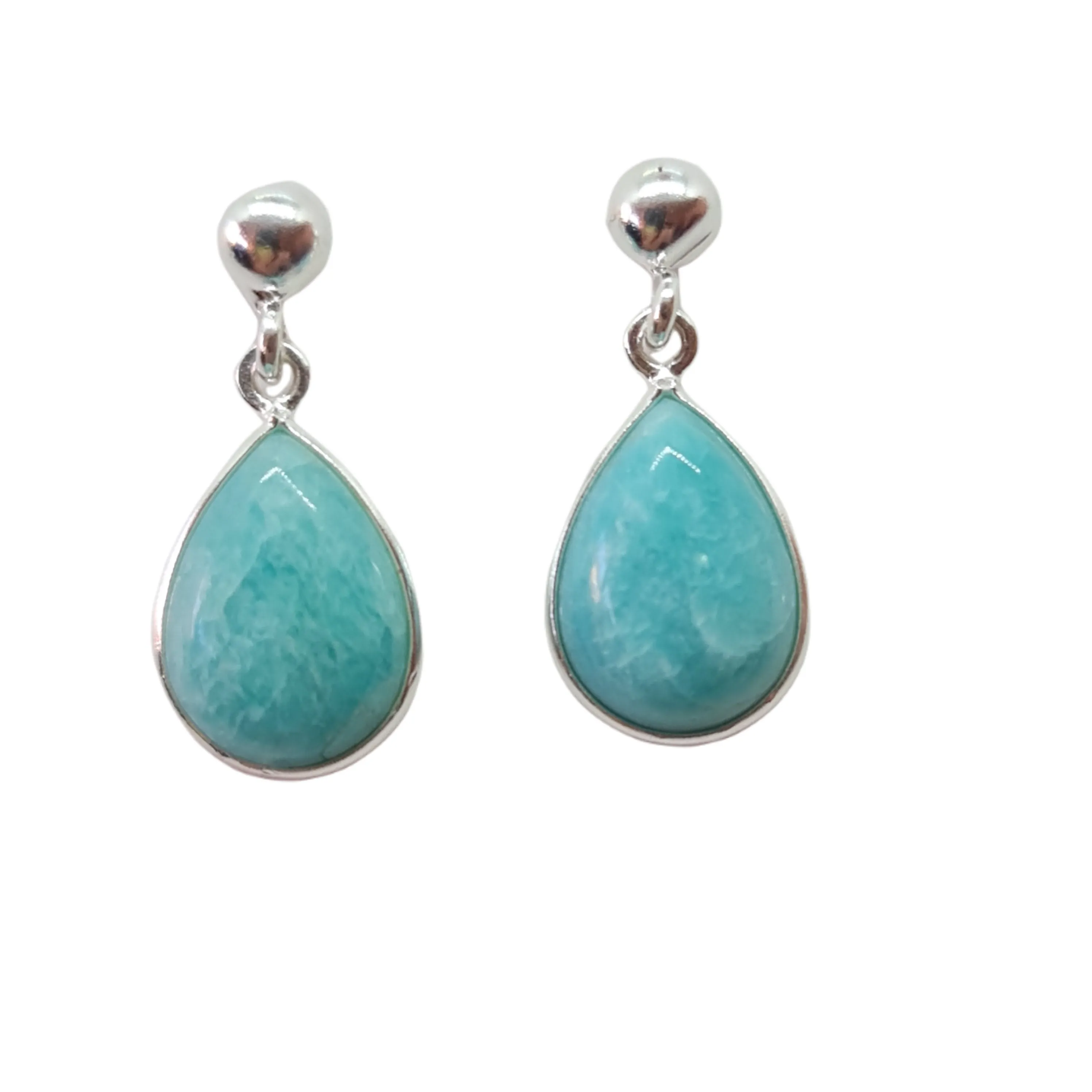 Ayla Amazonite stud earrings