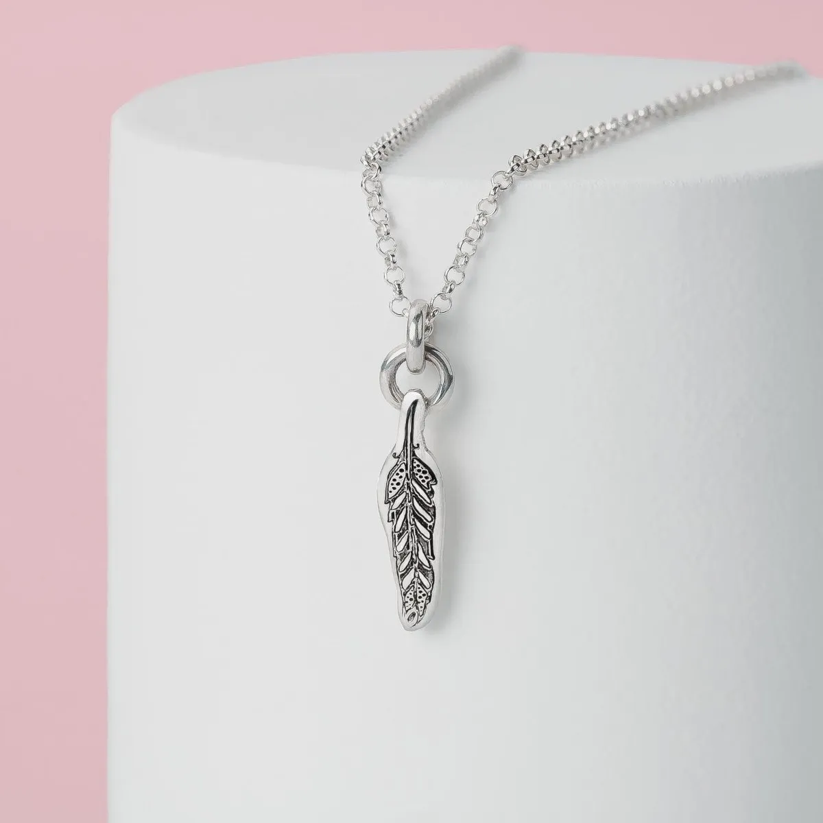 Boho Feather Necklace