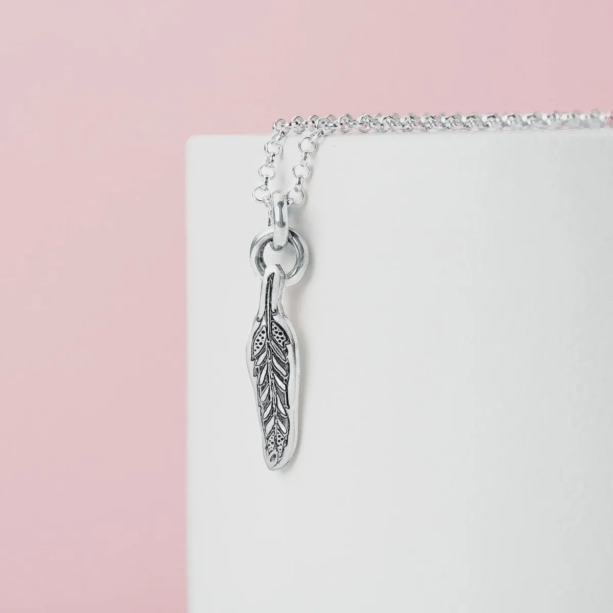 Boho Feather Necklace