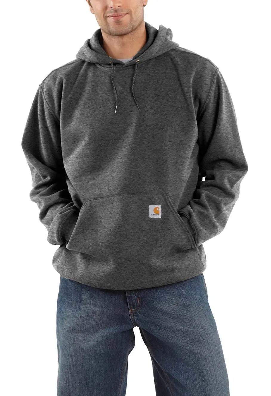 Carhartt&#x20;Work&#x20;Hoodie&#x20;Midweight&#x20;K121&#x20;-&#x20;Dark&#x20;Grey