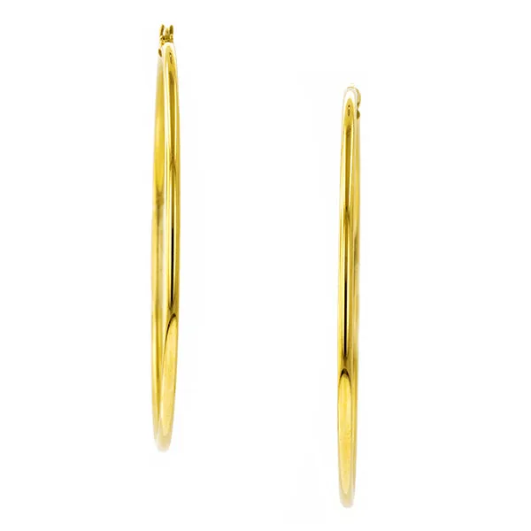 Classic Gold Hoop Earrings