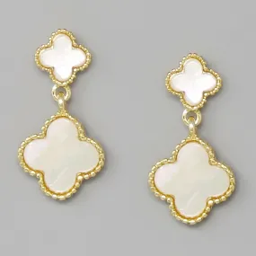 Clover Drop Earrings