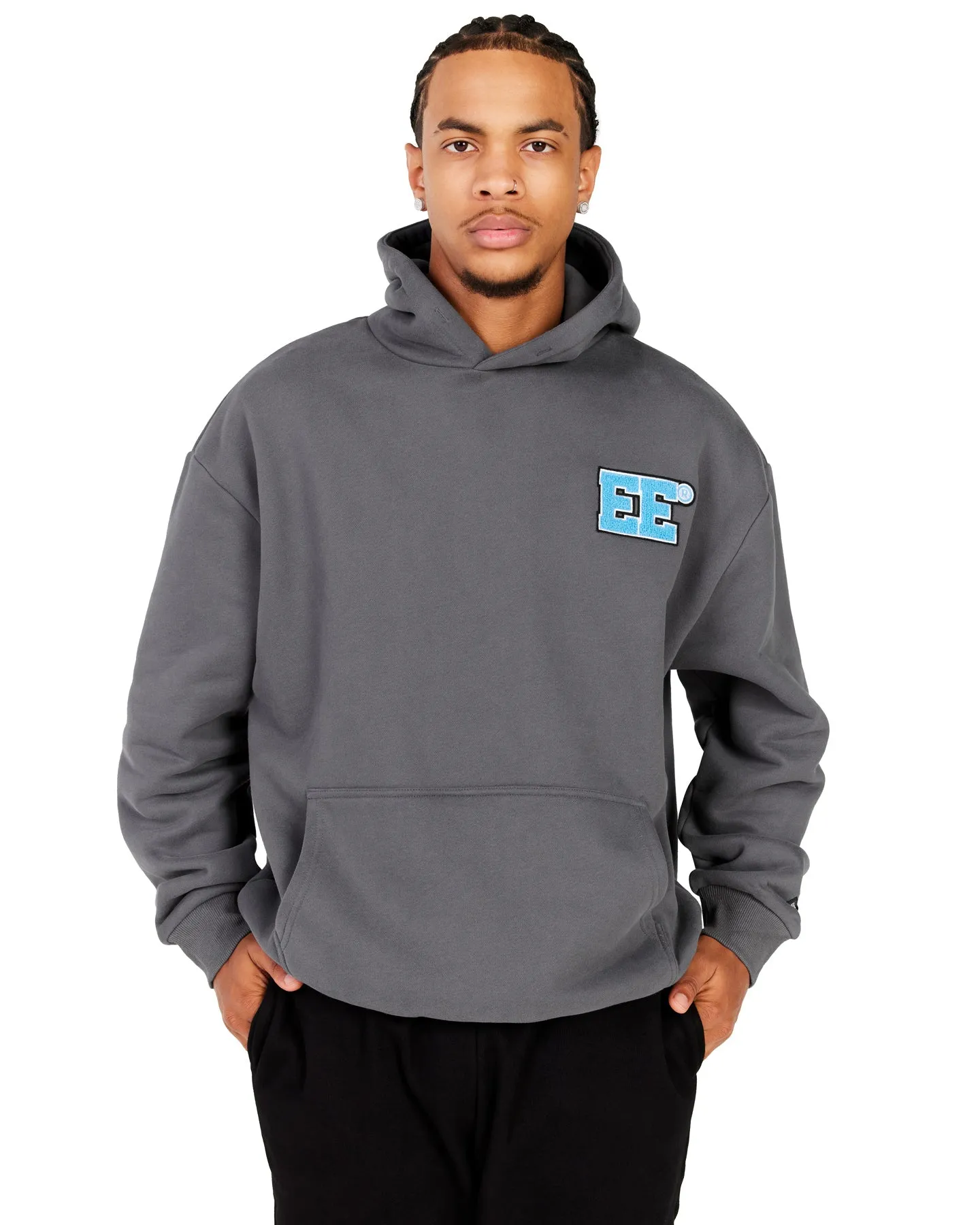 Collegiate V2 Hoodie - Cool Slate