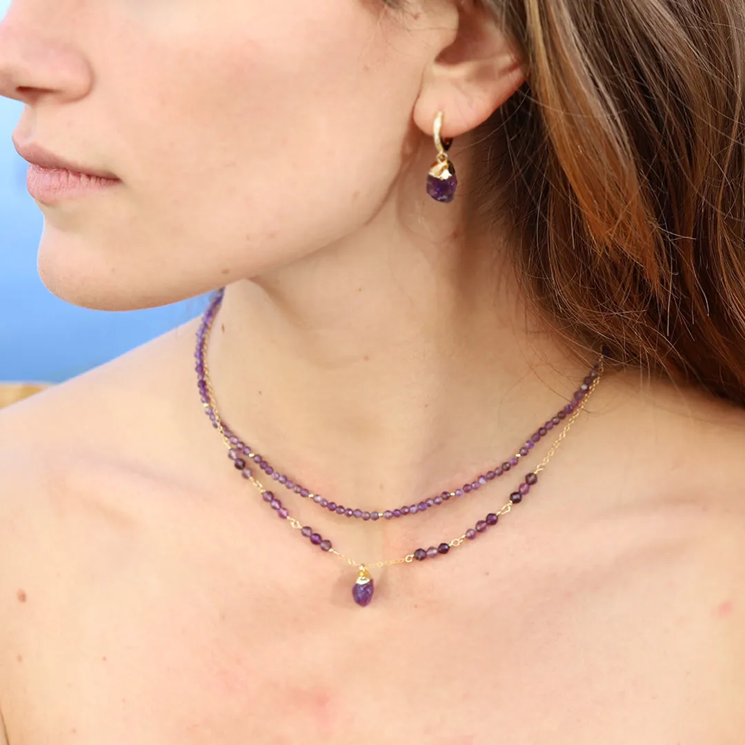 Delicate Amethyst Necklace