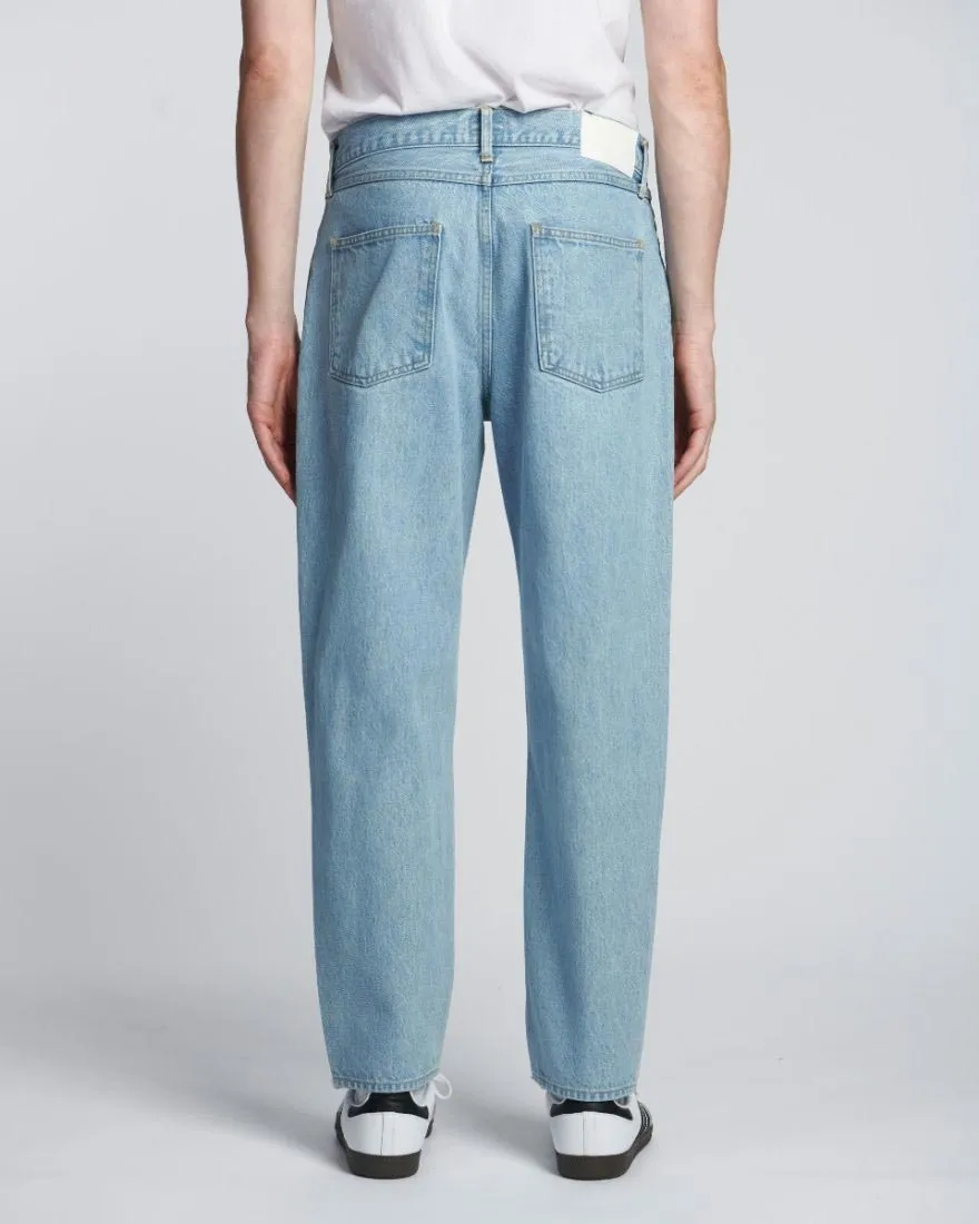 EDWIN Cosmos Pant in Blue Heavy Bleach Wash