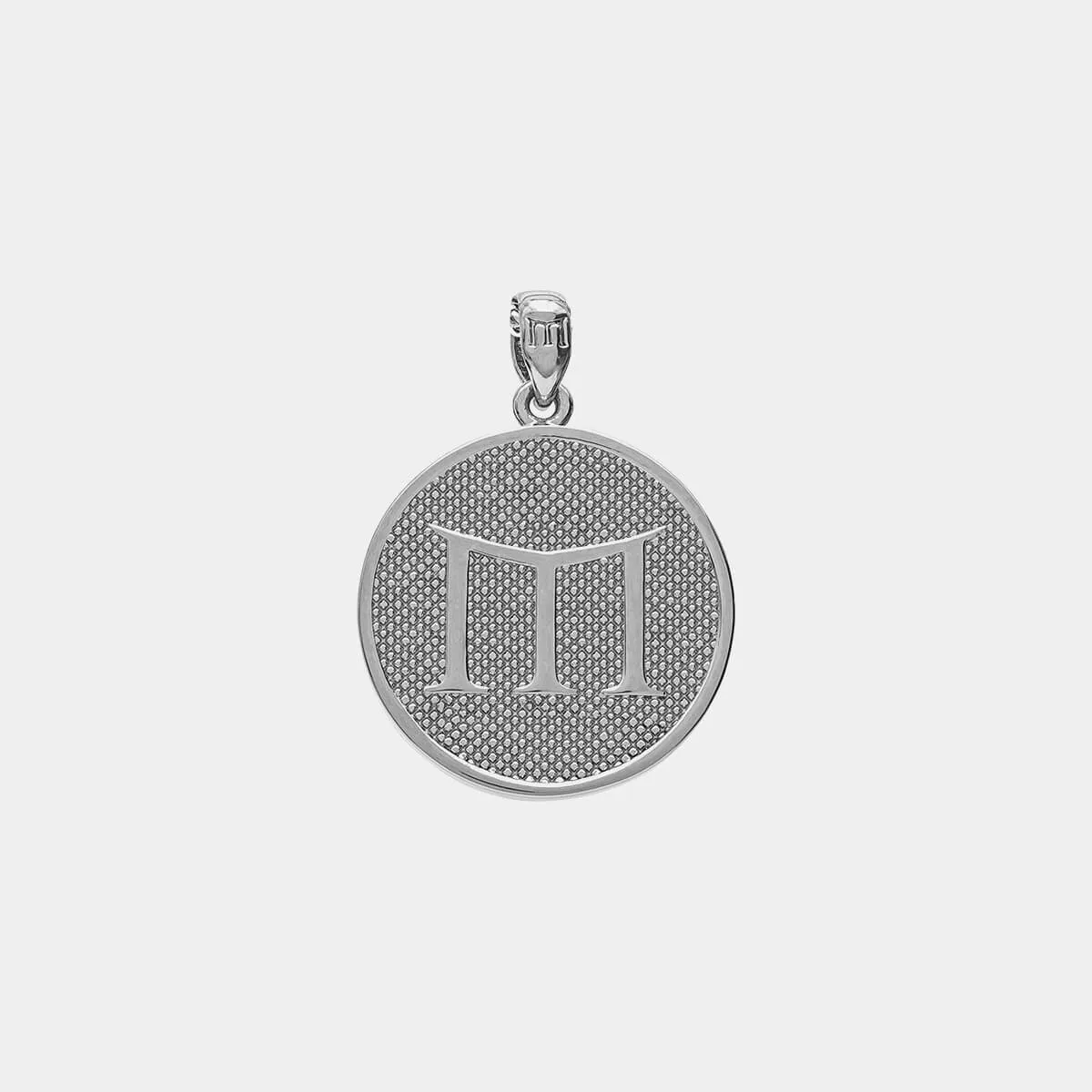 Empire Pendant - White Gold