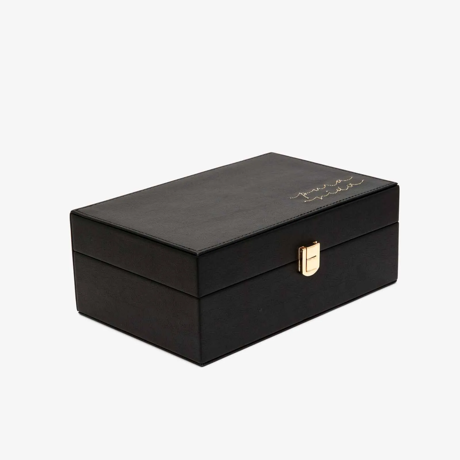 Faux Leather Jewelry Box