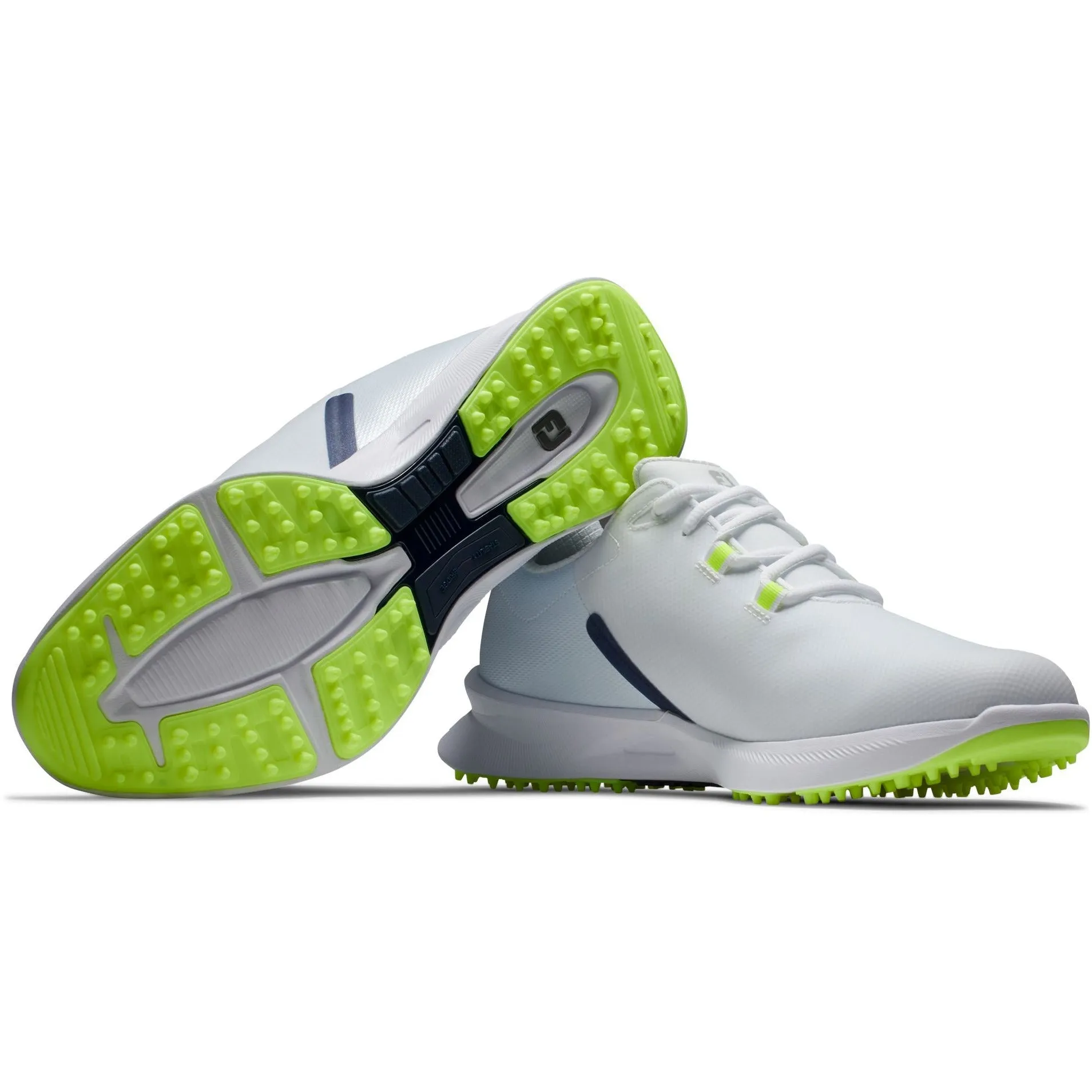 Footjoy Fuel Sport 2023 Blanc Bleu Citron