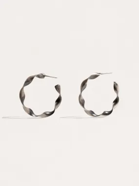 Gene Hoop Earrings