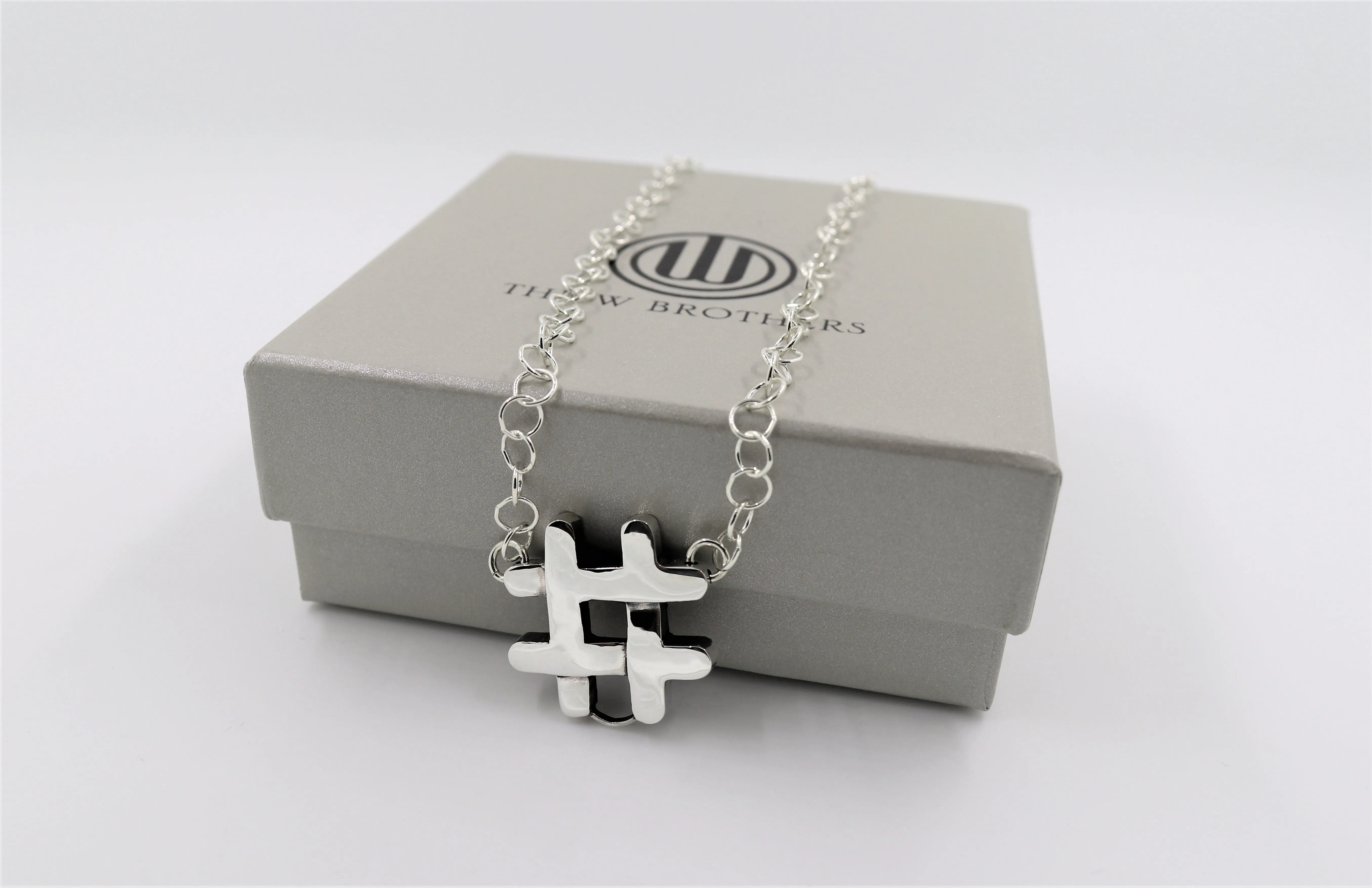 Hashtag Chain Pendant