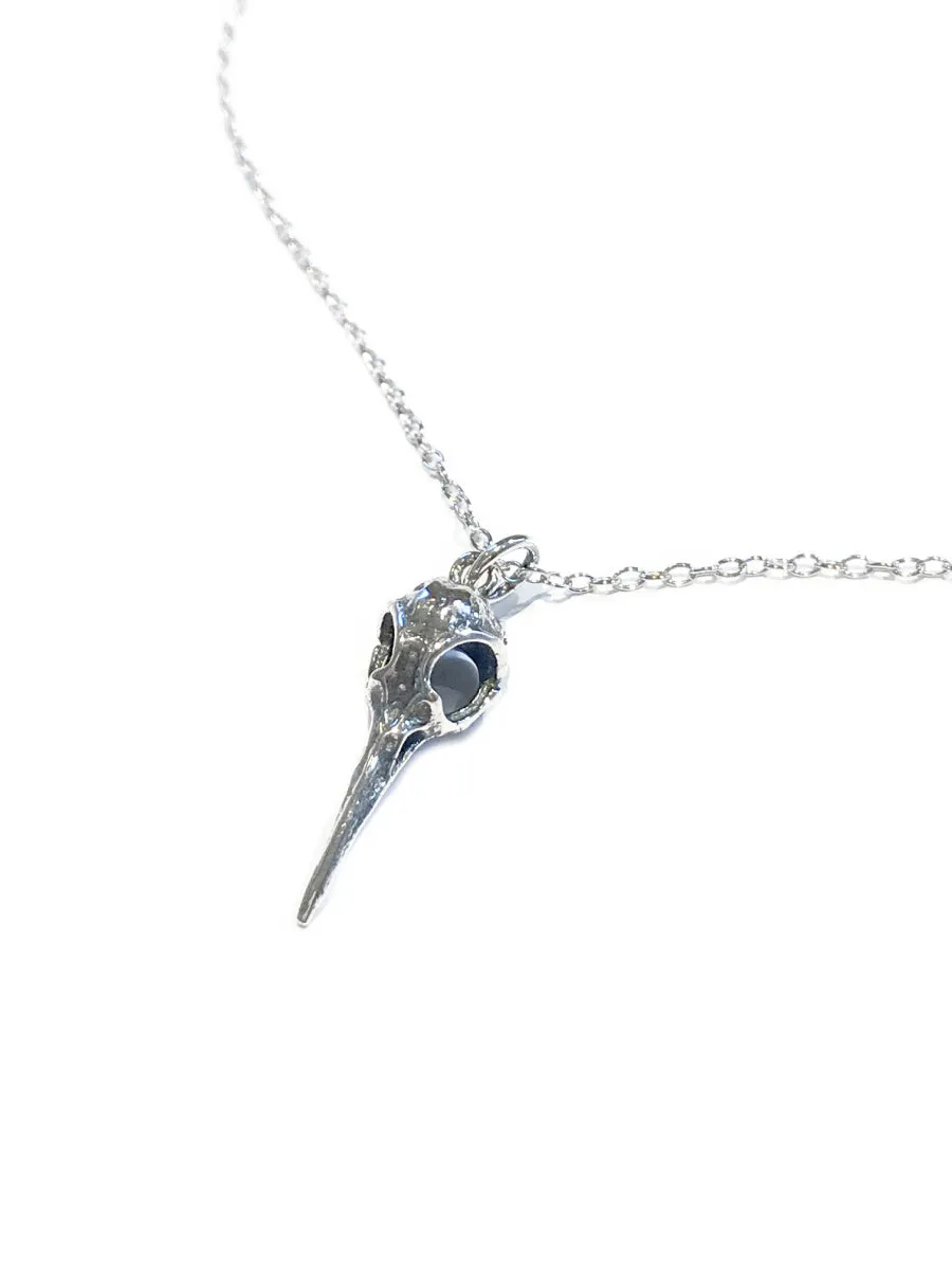 Hummingbird Skull Necklace