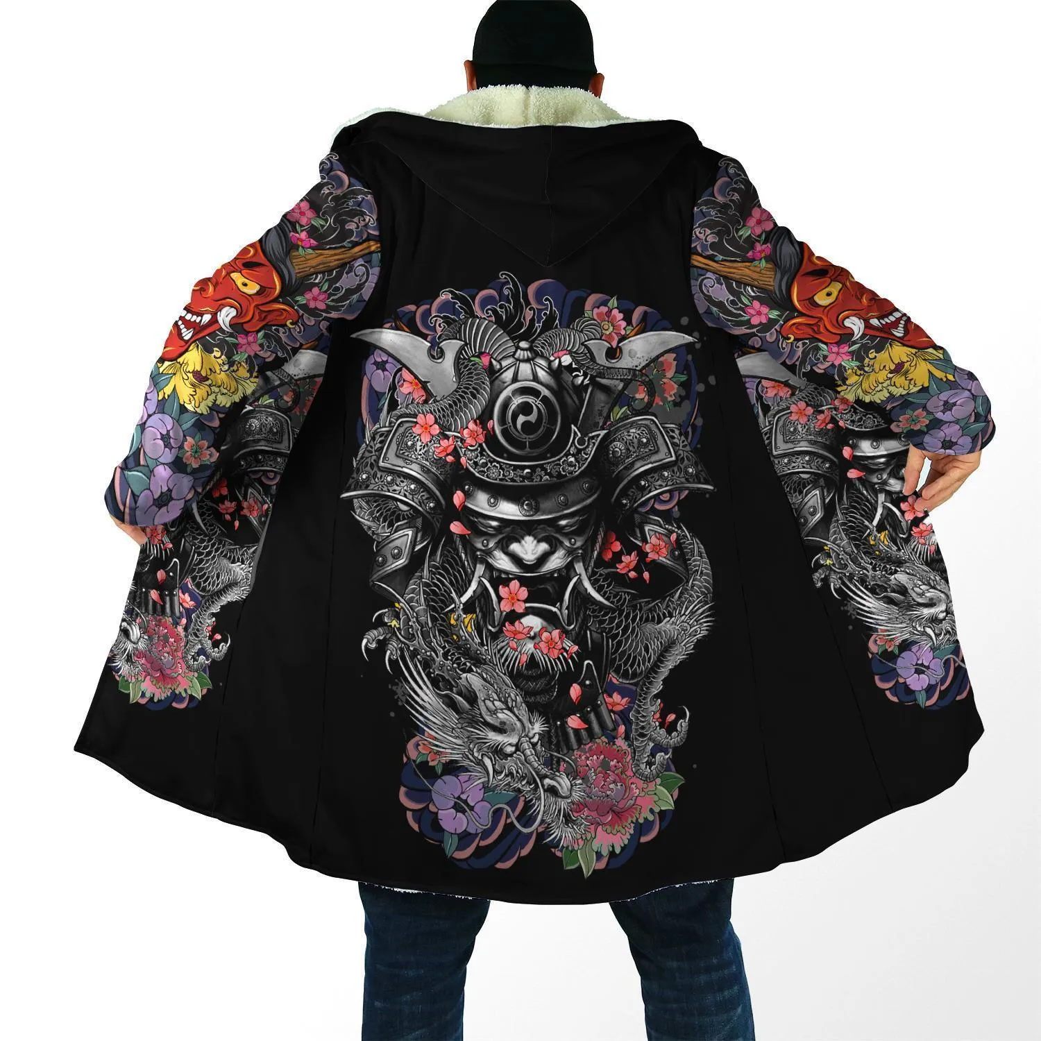 Japanese Hannya Demon Hoodie