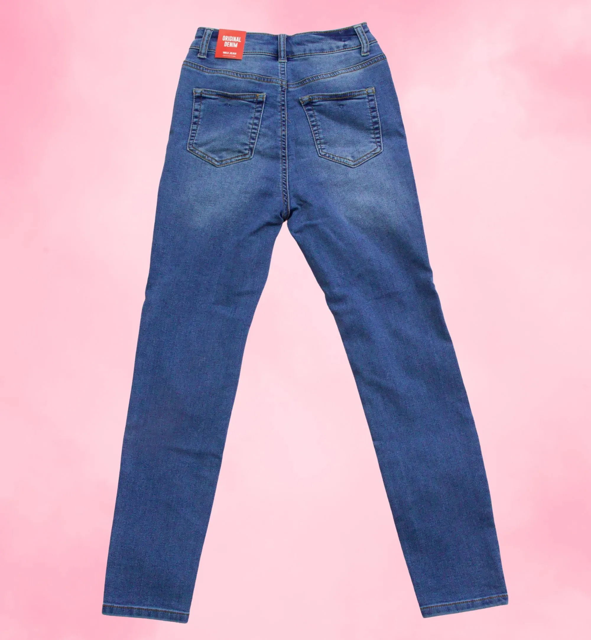 JEANS ESTILO SKINNY LISOS 90241