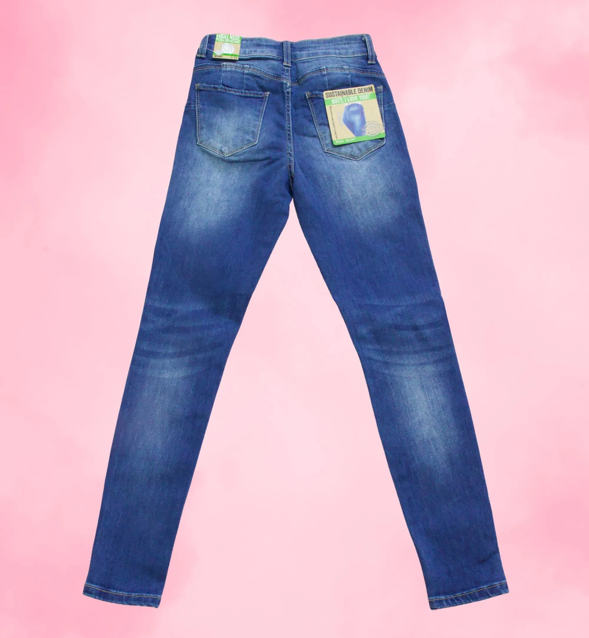 JEANS ESTILO SKINNY LISOS SUSTENTABLE 90501