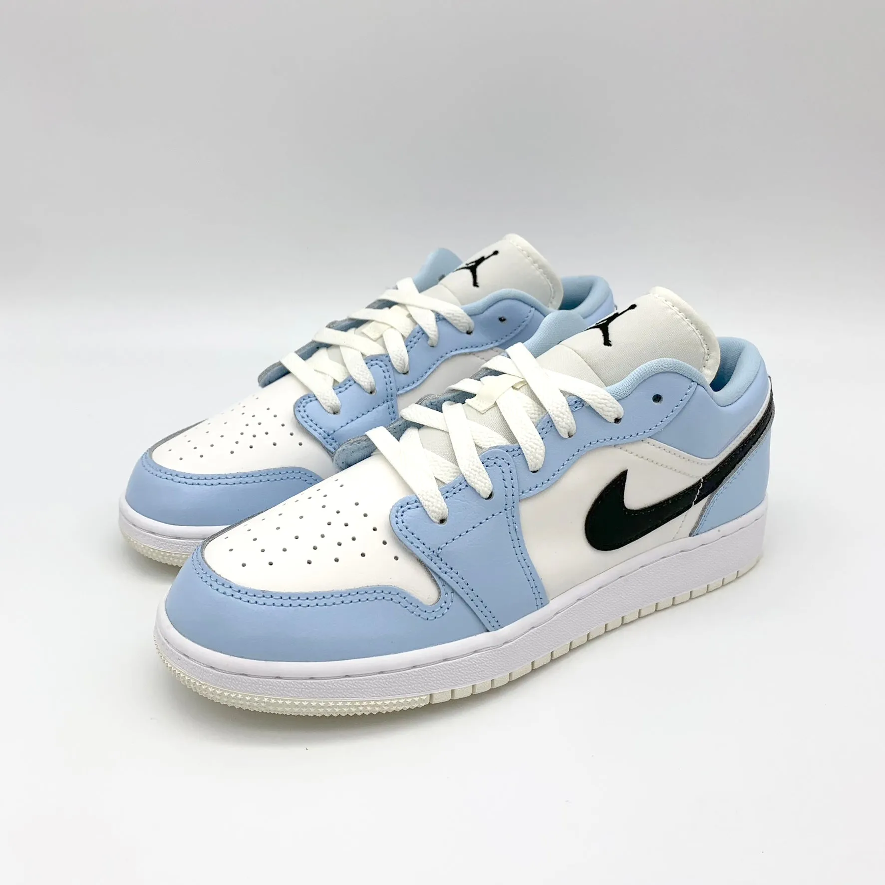 Jordan 1 Low Ice Blue Black