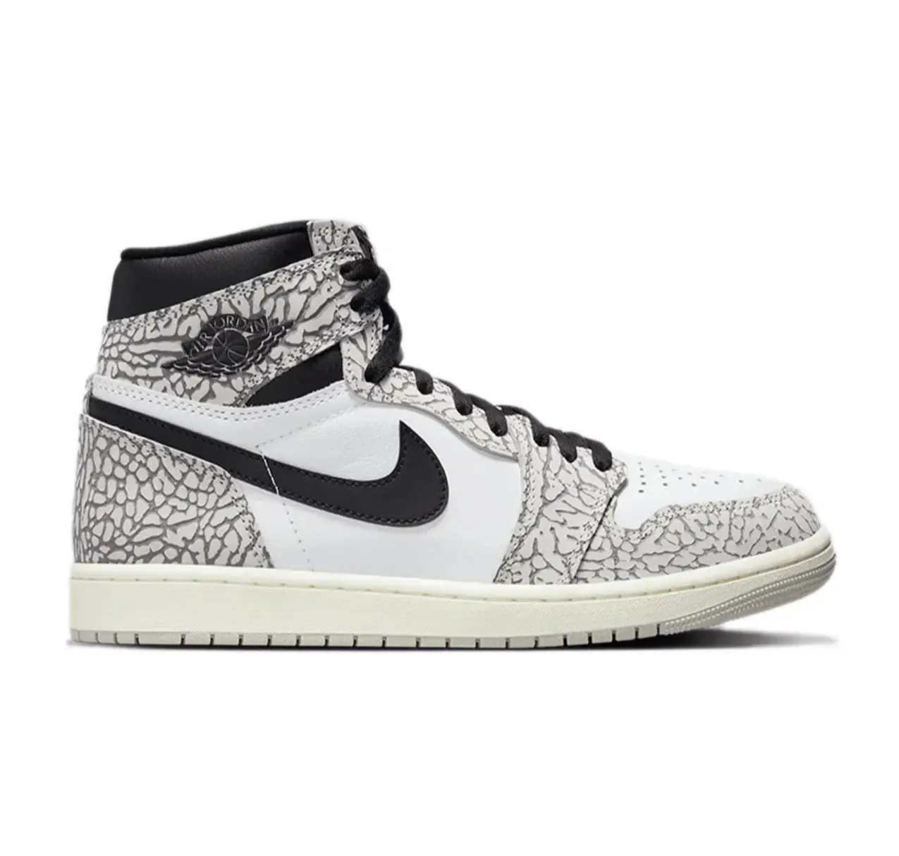 Jordan 1 Retro High OG White Cement