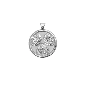 JOY JW Small Pendant Coin in Silver