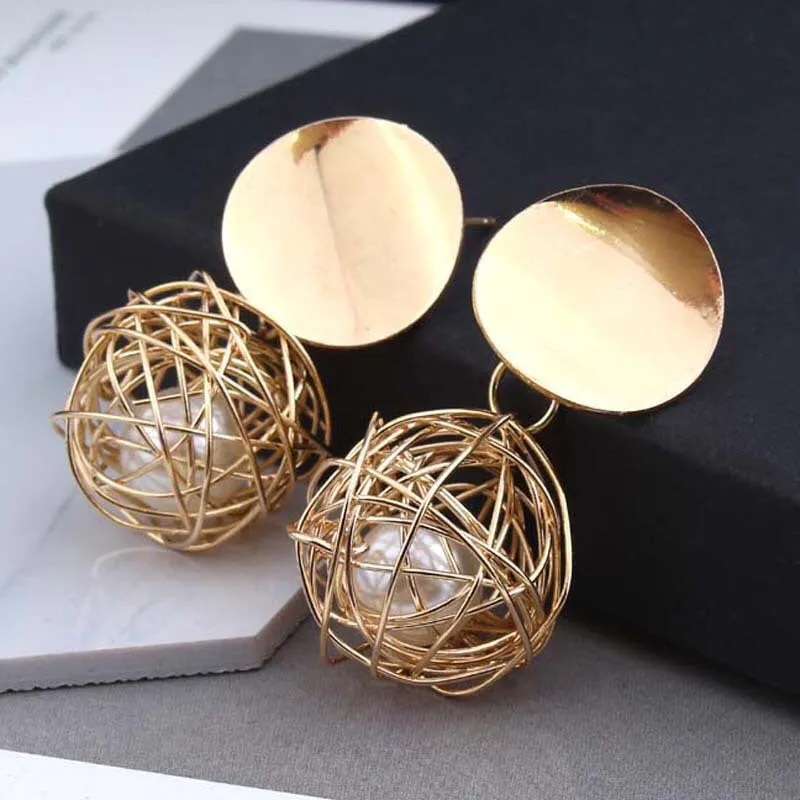 King Gold Earrings