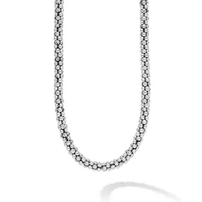 Lagos Signature Caviar Beaded Necklace 5mm