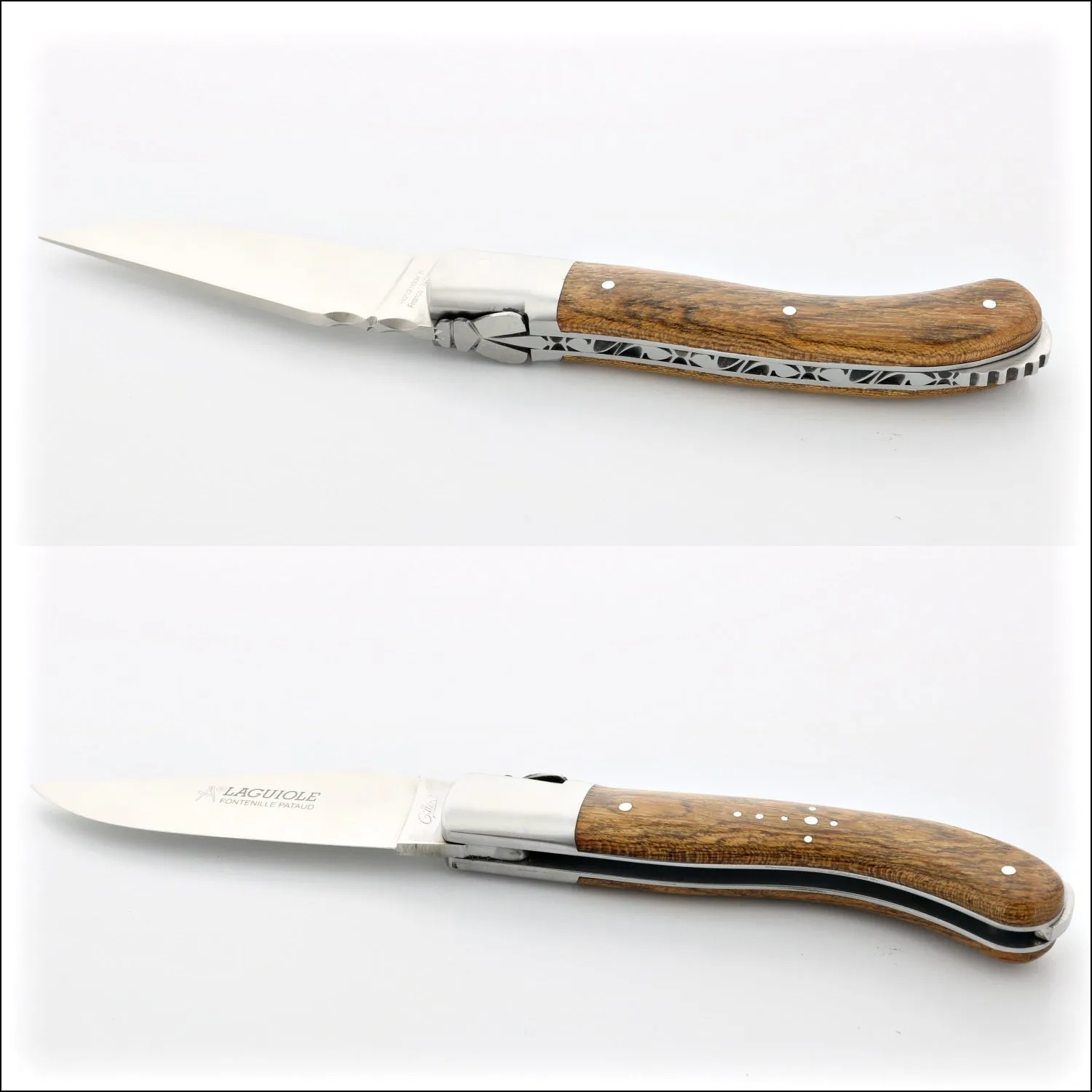 Laguiole Sport Classic Folding Knife Bocote Handle