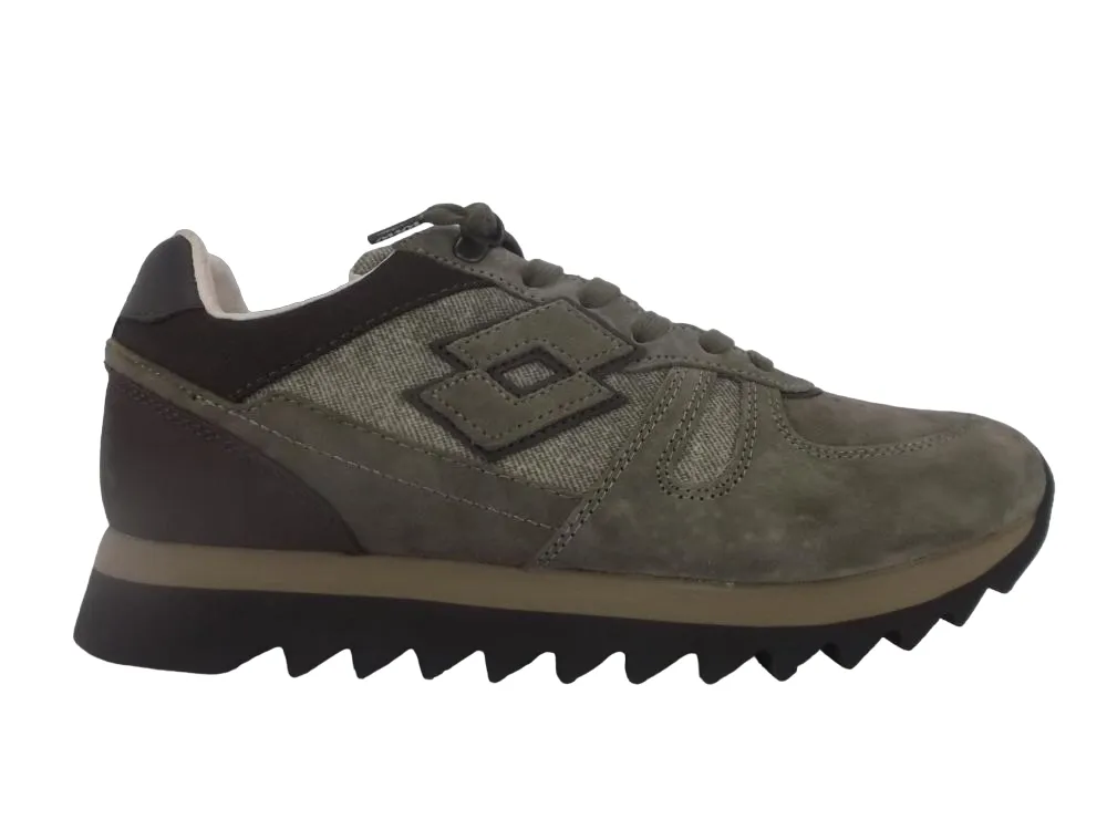 Lotto Leggenda men's sneakers Osaka T0825 olive green