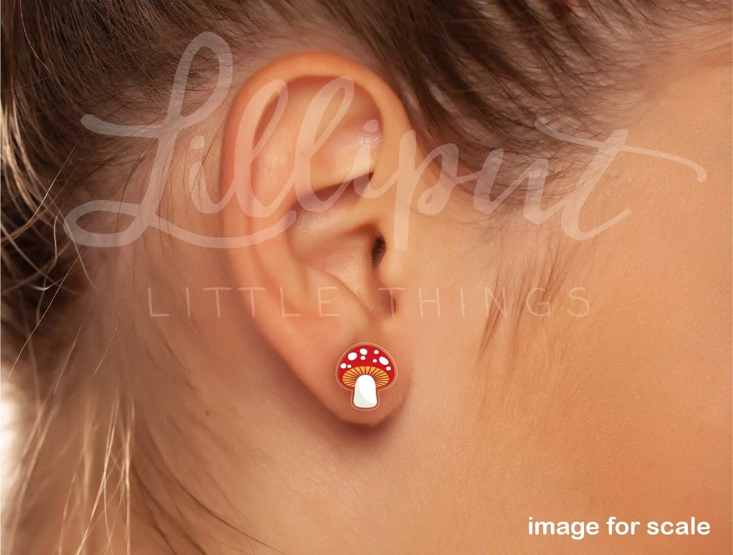 Mushroom Earrings