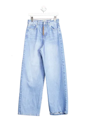 Nasty Gal Blue The Denim Baggy Jeans UK 10