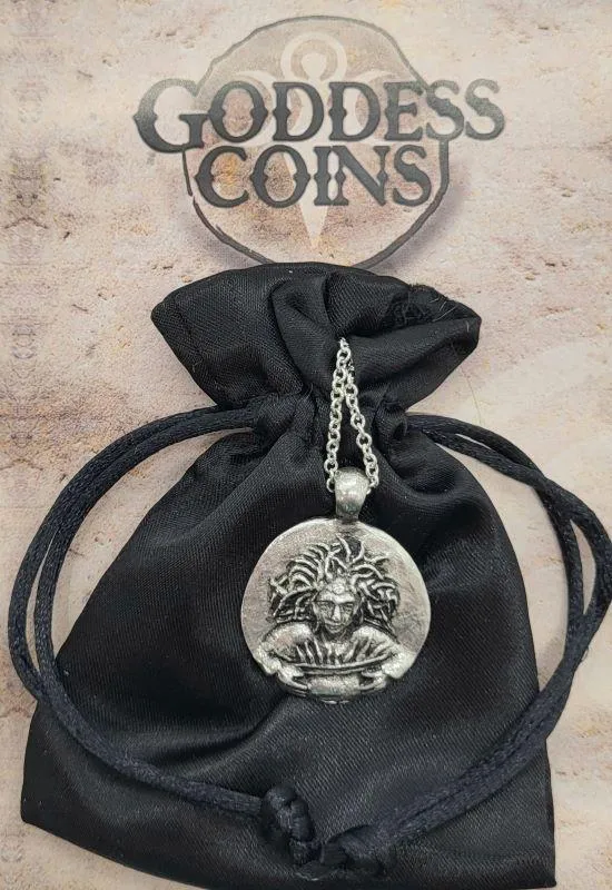 Necklace, Goddess Coin