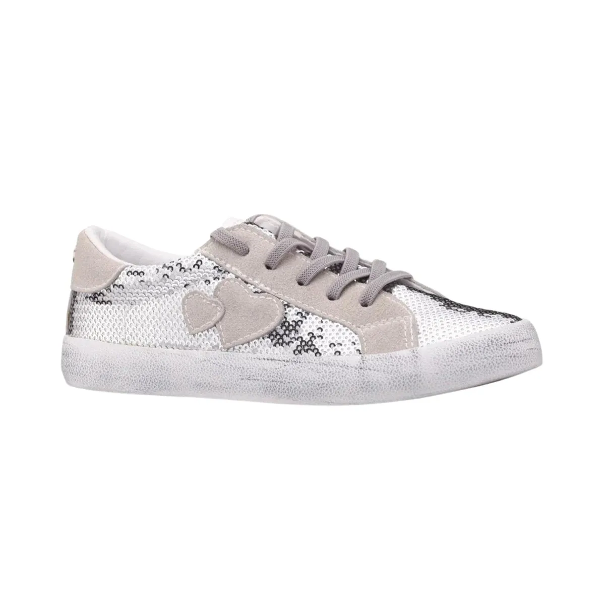 Nina Girl's Madelina Silver Sequins