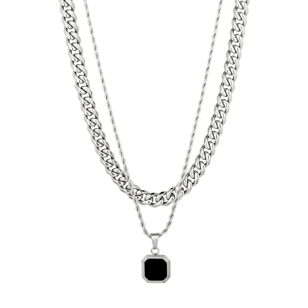 Onyx Set - (Silver)