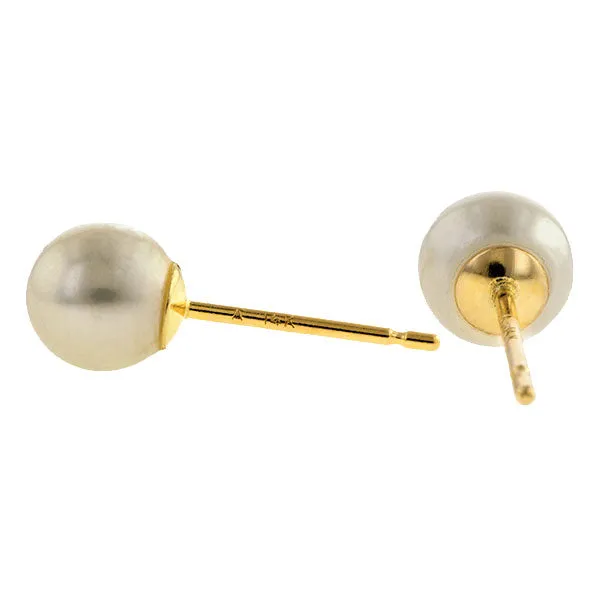 Pearl Stud Earrings