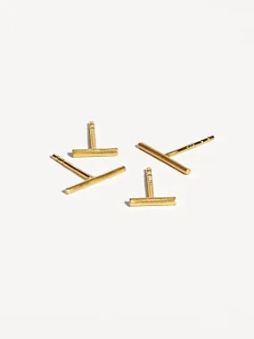 Polin Bar Stud Earrings