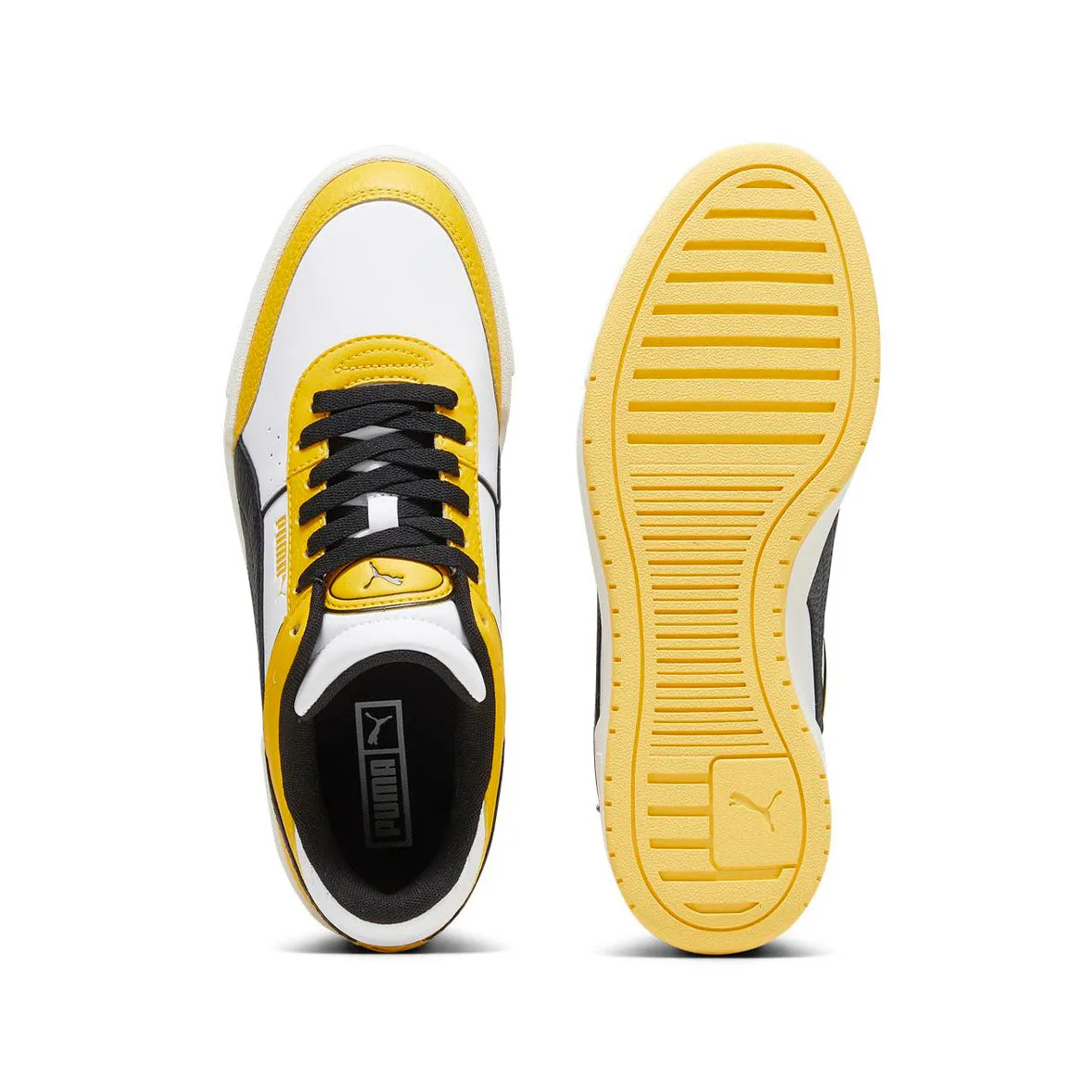 Puma CA Pro Sport White- Yellow Sizzle