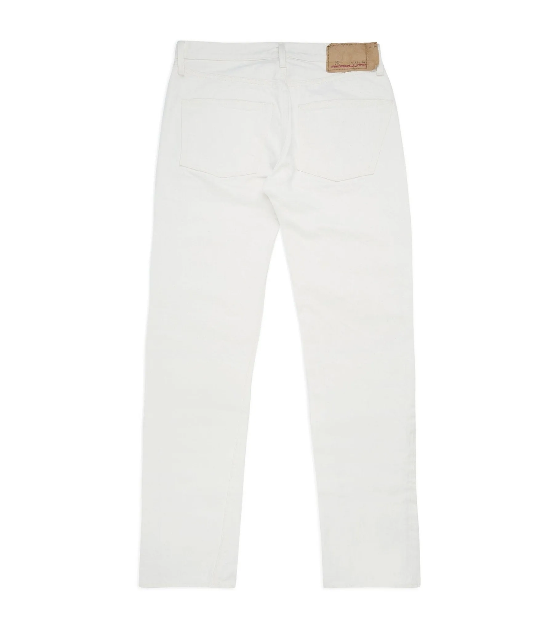 Resolute 710 Denim Jeans: White