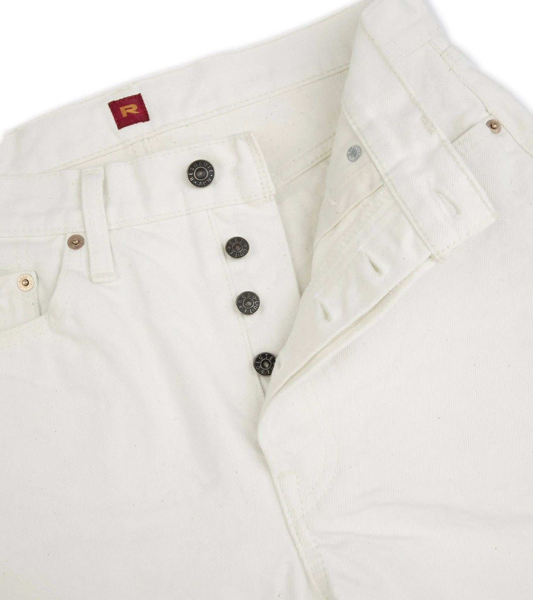 Resolute 710 Denim Jeans: White