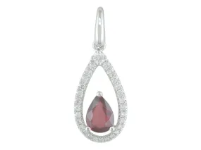 Ruby and Diamond Necklace