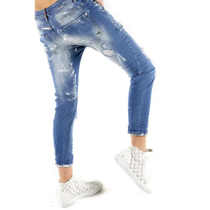 Sexy Woman Jeans Donna