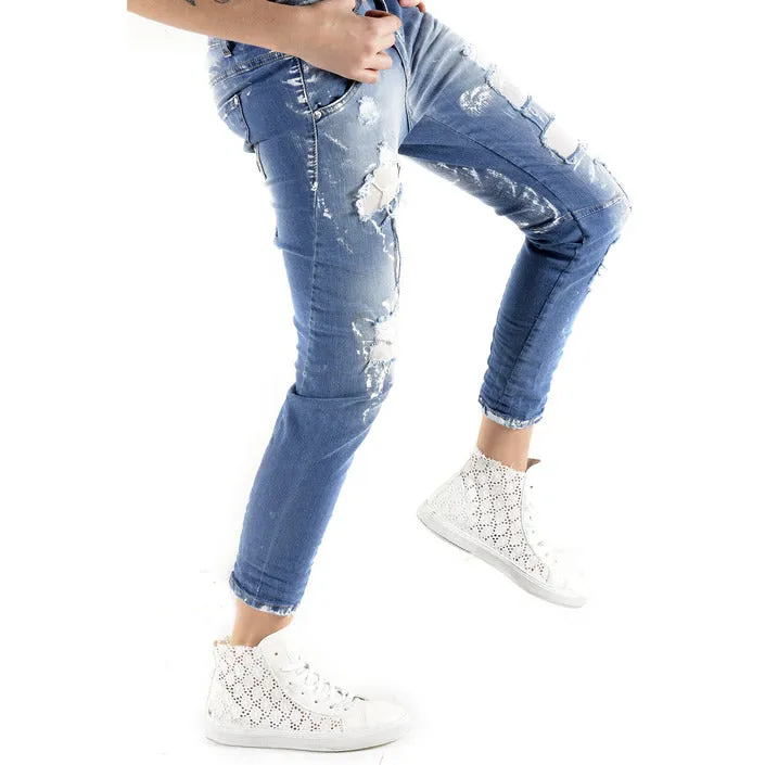 Sexy Woman Jeans Donna