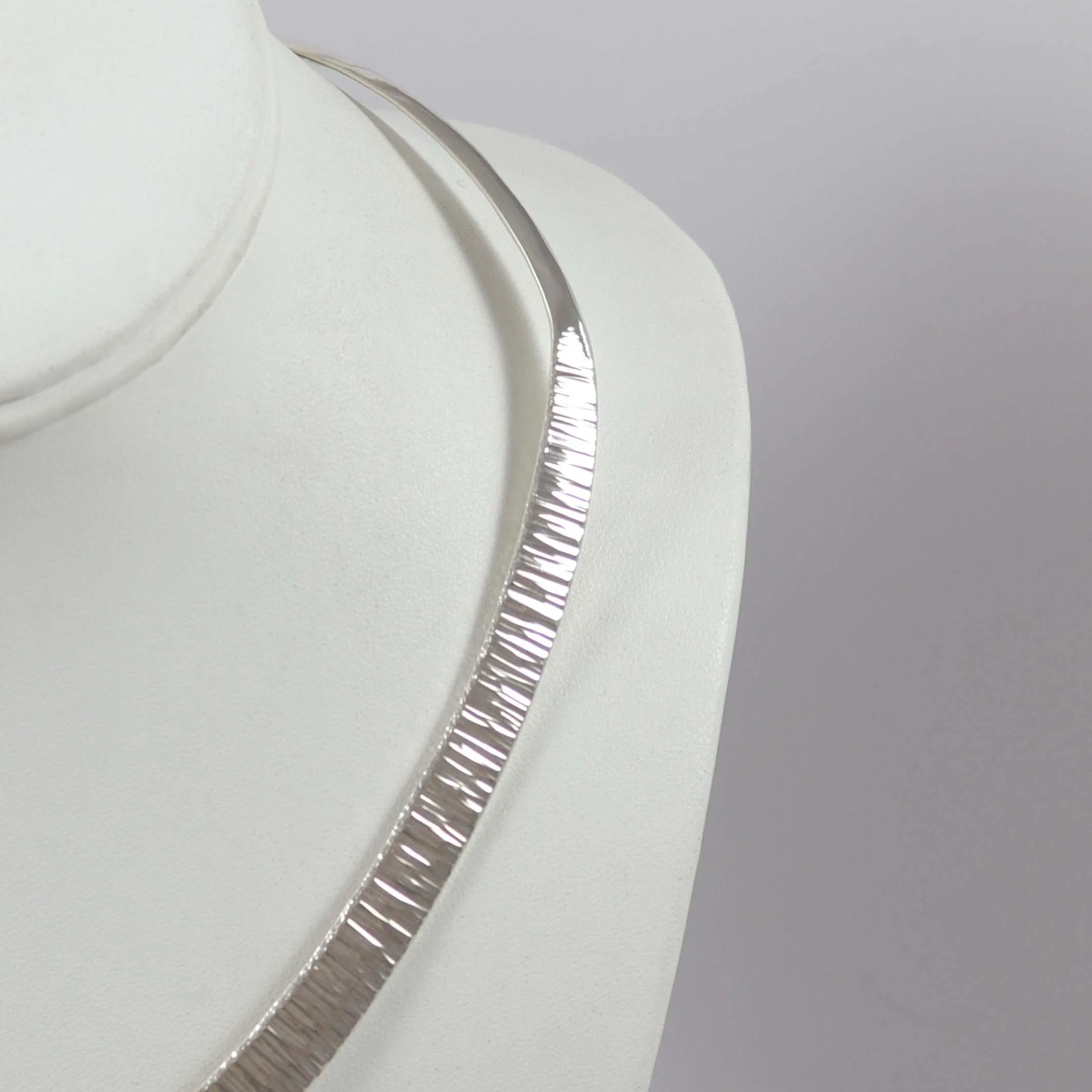 Silver Collar Necklace