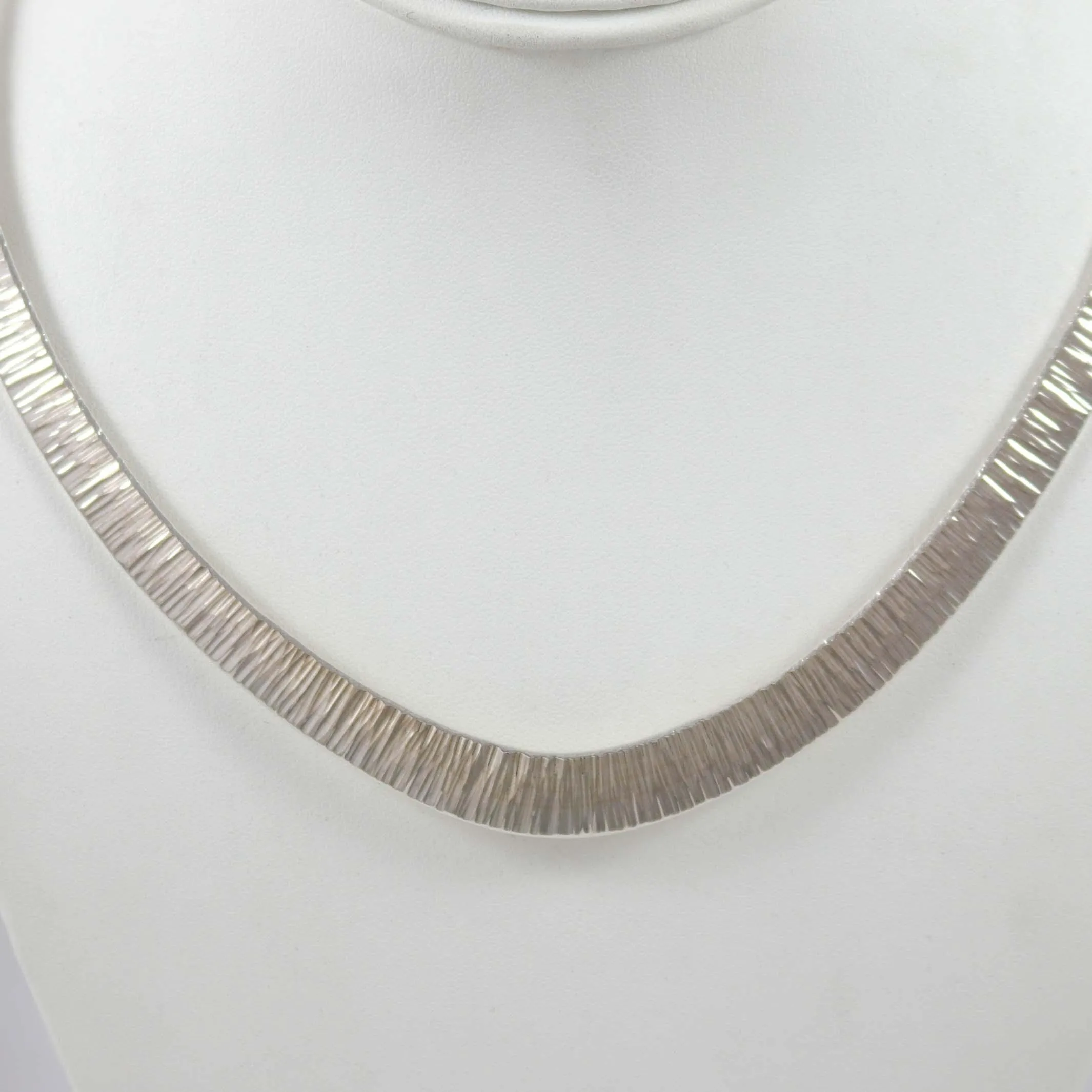 Silver Collar Necklace