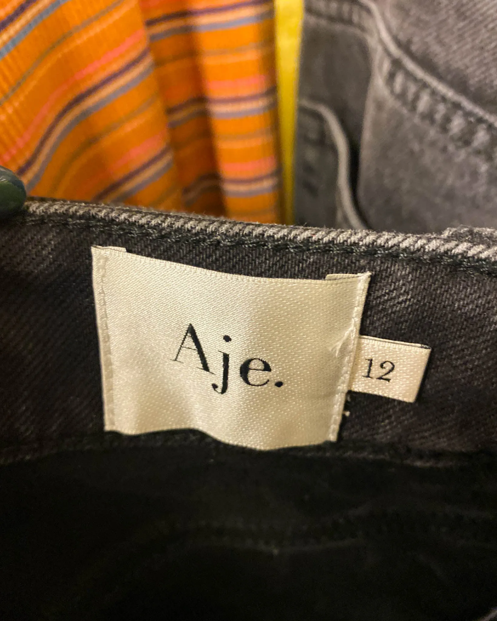 Size 12 - Aje Jimi Belted Jeans