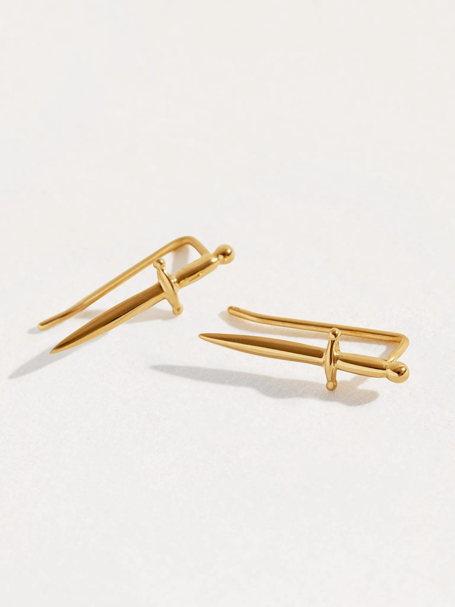 Skye Sword Ear Climber Earrings