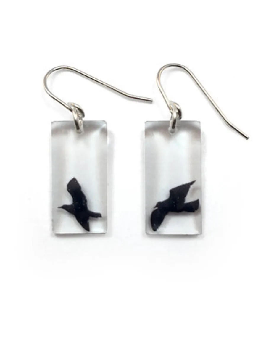 Small Birds Dangle Earrings