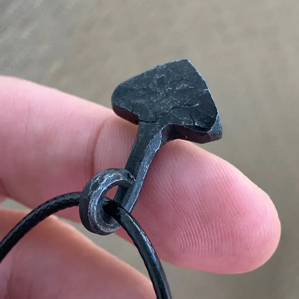 Small Hand Forged Mjolnir